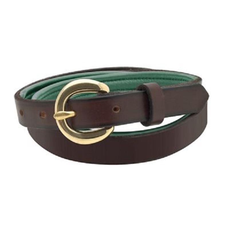 Shires Aubrion Leather Belt-black Black