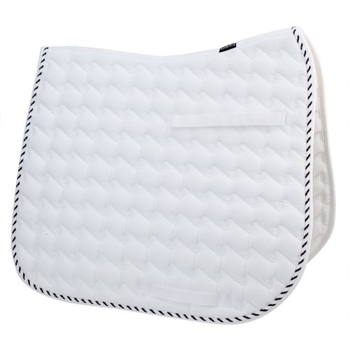 Toklat Tango Wave Dressage Saddle Pad - White/Black/White