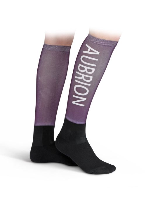Shires Aubrion Women's Windermere Socks - Plum