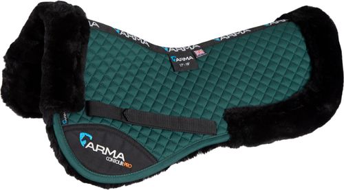 Shires ARMA Half Pad - Green