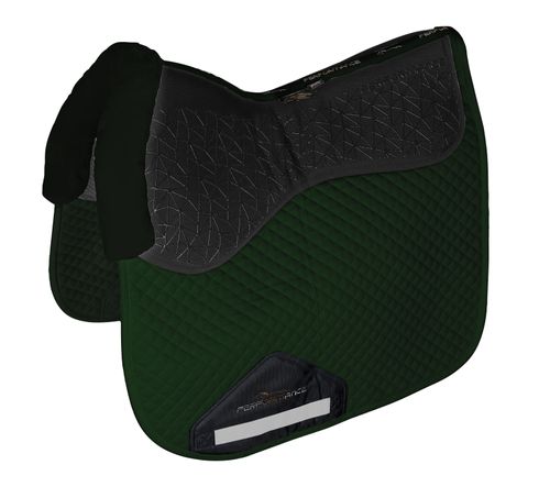 Shires ARMA Fusion Dressage Saddle Pad - Green