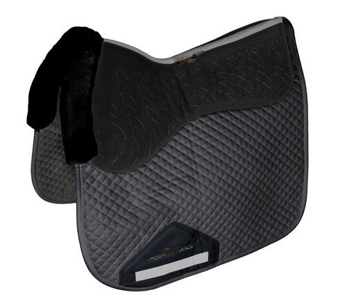 Shires ARMA Fusion Dressage Saddle Pad - Grey