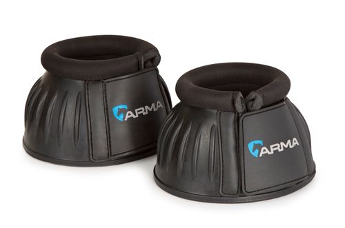 Shires ARMA Soft Top Over Reach Boots - Black