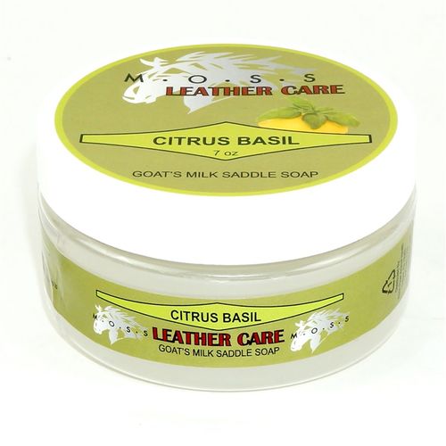 MOSS Saddle Soap - Citrus Basil
