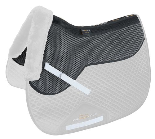 Shires ARMA Soft Grip Saddle Pad - White
