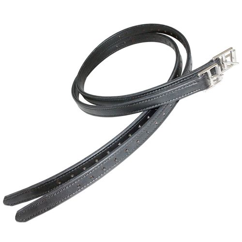 Nunn Finer 1" Stirrup Leathers - Black