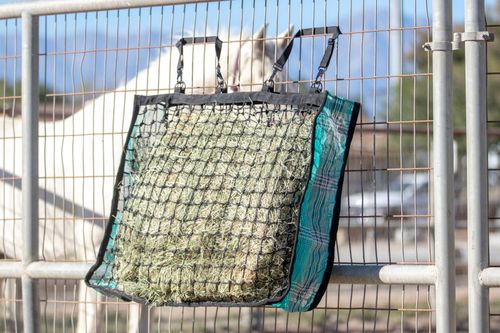 Kensington Four Flake Slow Feed Hay Bag - Atlantis