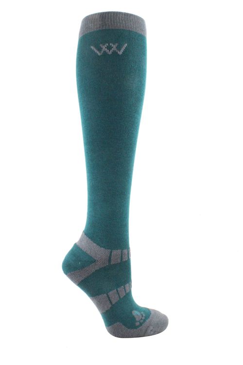 Woof Wear Long Bamboo Sock 2 Pairs - British Racing Green