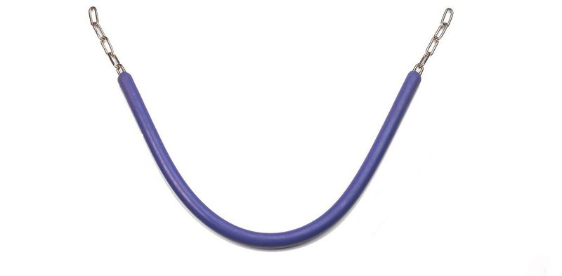 Purple Rubber Stall Stable Chain with Clips 
