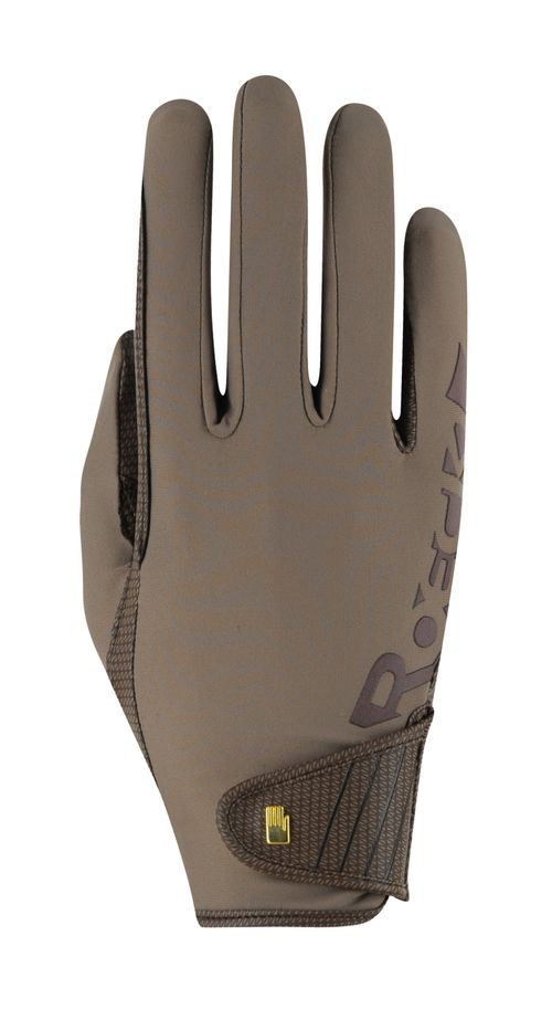 Roeckl Muenster Riding Gloves - Dark Taupe