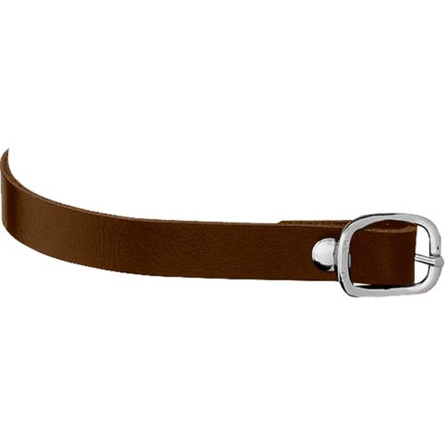 Herm Sprenger Leather Spur Straps - Brown/Stainless Steel