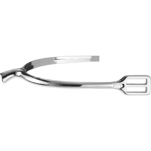 Herm Sprenger 15mm Flat Neck Spurs - Chrome Plated