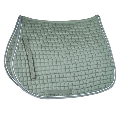 Horze Adepto All Purpose Saddle Pad - Beetle Khaki Green