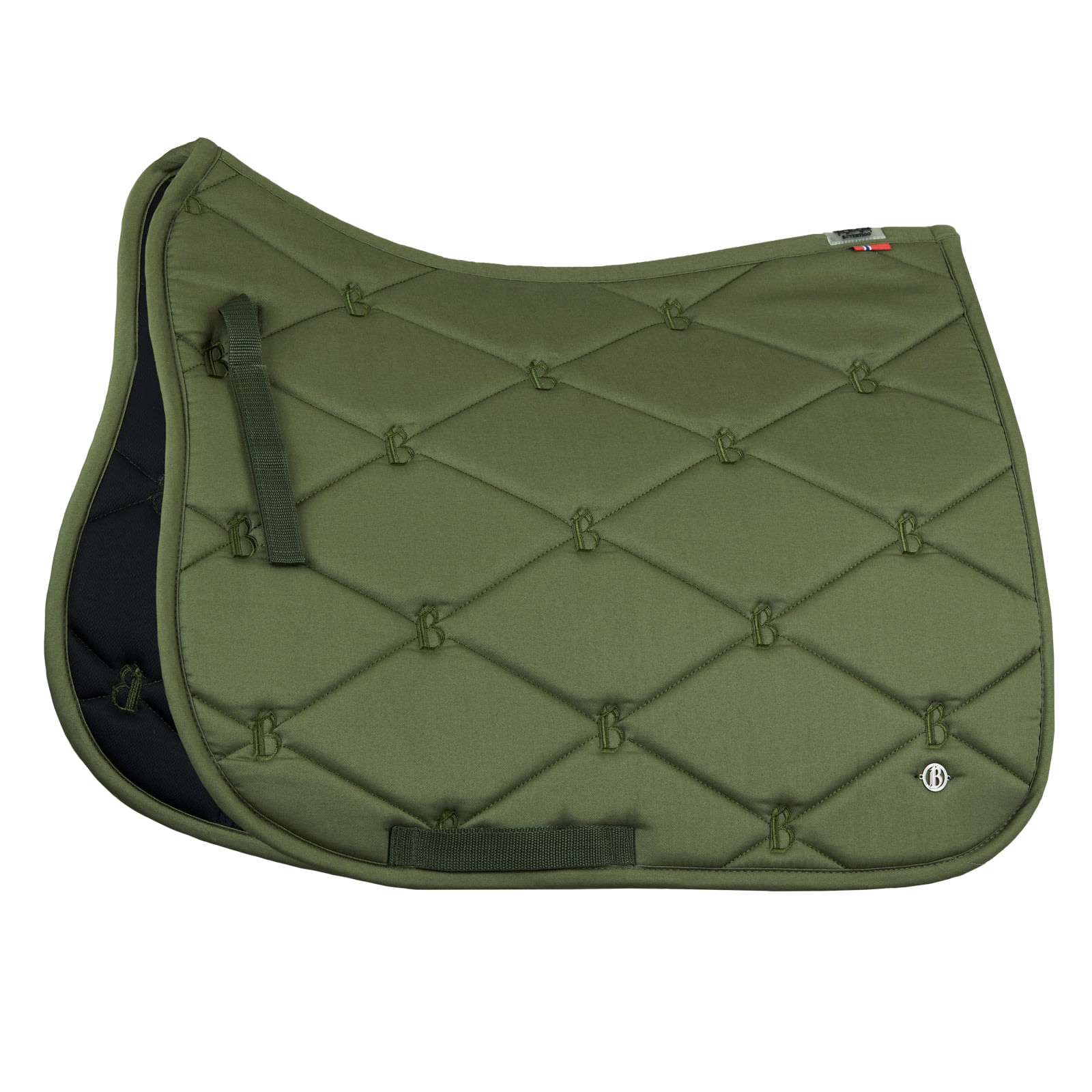 B Vertigo Laurel Dressage Saddle Pad - Wild Grass Green - B Vertigo ...