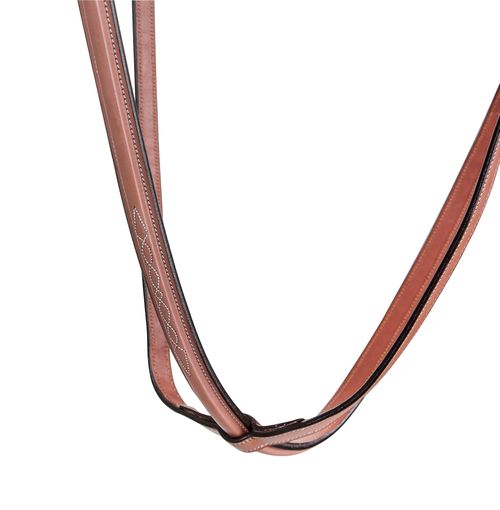 Henri de Rivel Laureate Raised Standing Martingale w/Fancy Stitching - Oakbark