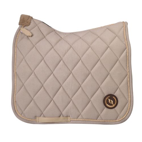 Back on Track Haze Collection Dressage Saddle Pad - Light Beige