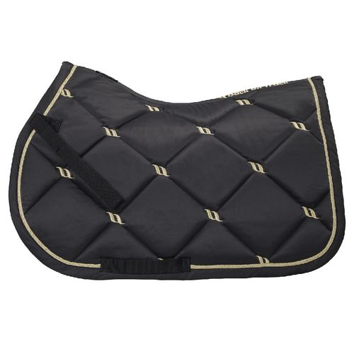 Back on Track Nights Collection A/P Saddle Pad - Graphite