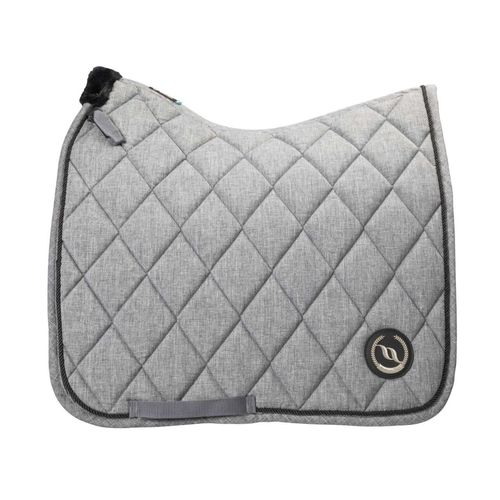 Back on Track Haze Collection Dressage Saddle Pad - Grey
