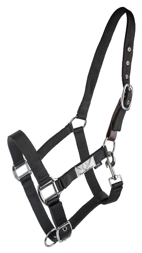 TuffRider Nylon Breakaway Halter - Black