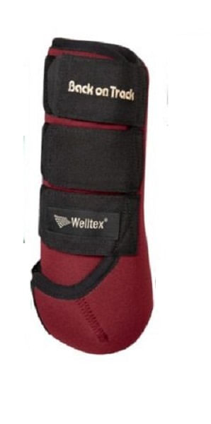 Back on Track Opal Front Exercise Boot - Burgundy