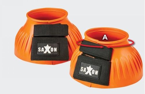 Saxon Ribbed Touch Tape Bell Boots - Gum