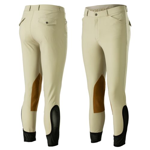Equinavia Men's Erik Show Knee Patch Breeches - Tan