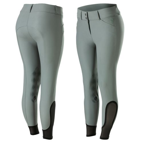 Equinavia Women's Maud Knee Patch Breeches - Steel Grey