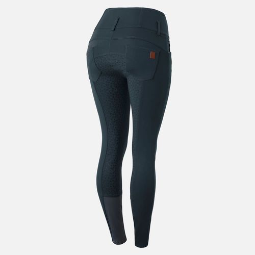 Horze Women's Tara Full Seat Breeches - Obscure Night Dark Blue