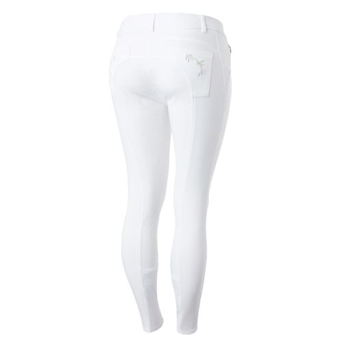 Horze Women's Kaitlin Full Seat Breeches - White