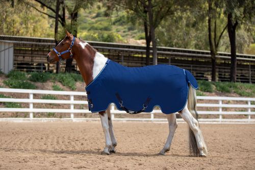 Kensington SureFit Poly Cotton Stable Sheet - Navy