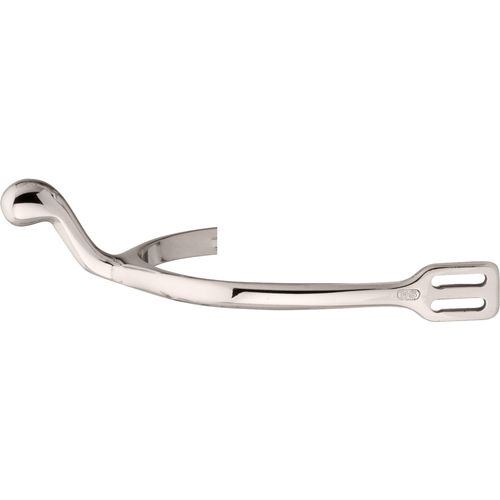 Herm Sprenger 45mm #3 Rowel Swan Neck Spurs - German Silver