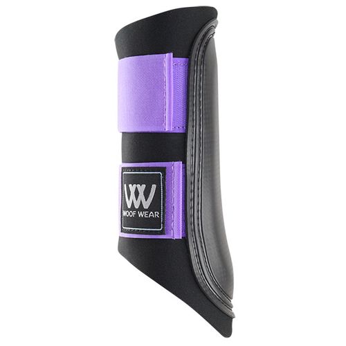 Woof Wear Sport Brushing Boot - Black/Violet