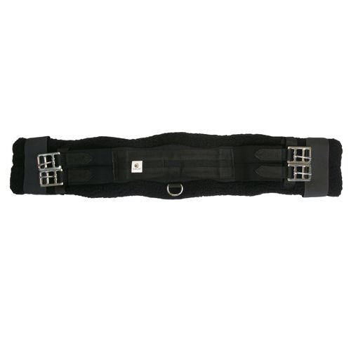 Passport Contoured Fleece Lined Dressage Grith - Black