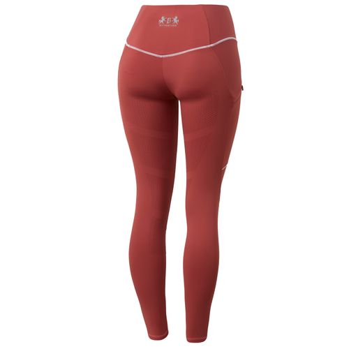 B Vertigo Women's Adara High Waist Full Seat Tights - Mineral Red