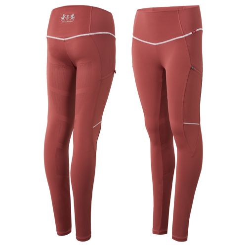 B Vertigo Kids' Adara High Waist Full Seat Tights - Mineral Red