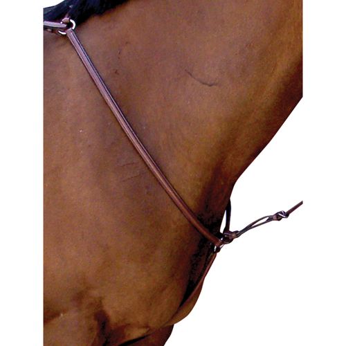 Passport Plain Raised Breastplate - Mahogany