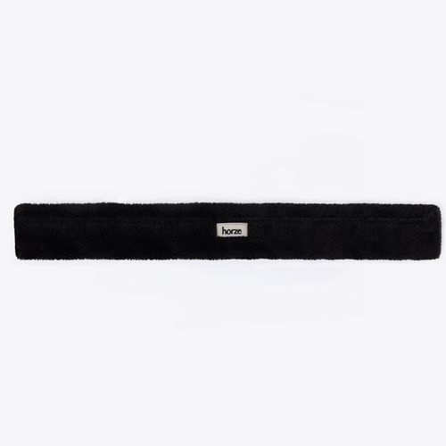 Horze Narvik Faux-Fur 24" Martingale Cover - Black