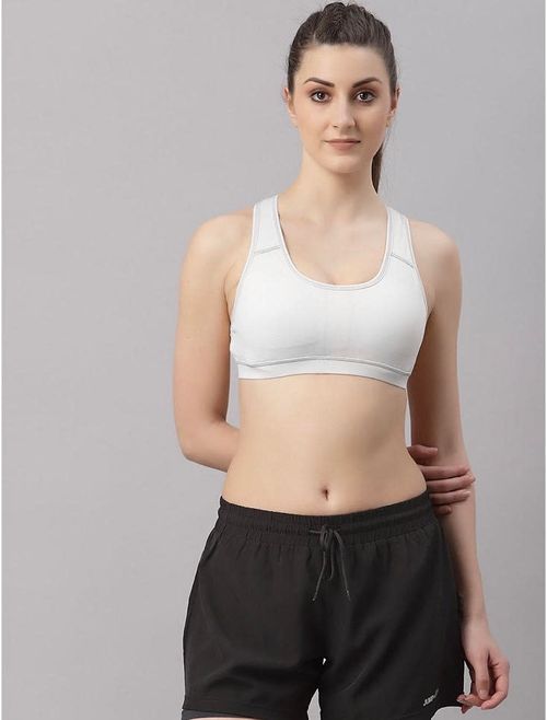 TuffRider Women's Sprint Racerback Sports Bra - White