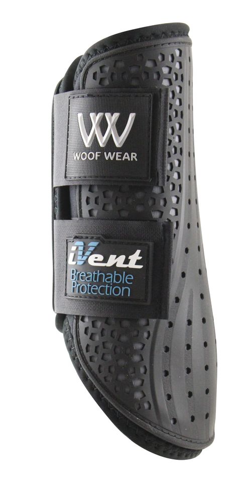 Woof Wear iVent Hybrid Brushing Boots - Black/Steel