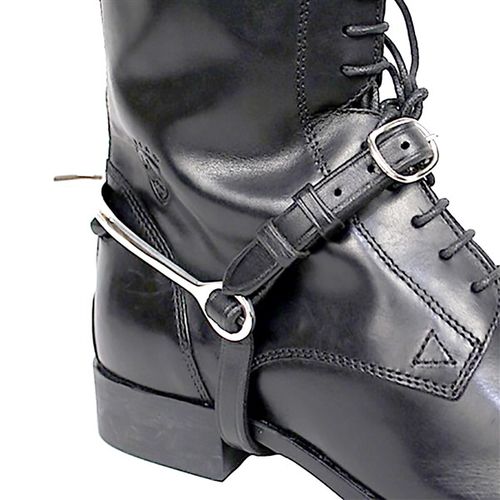 Nunn Finer Leather Spur Straps - Black