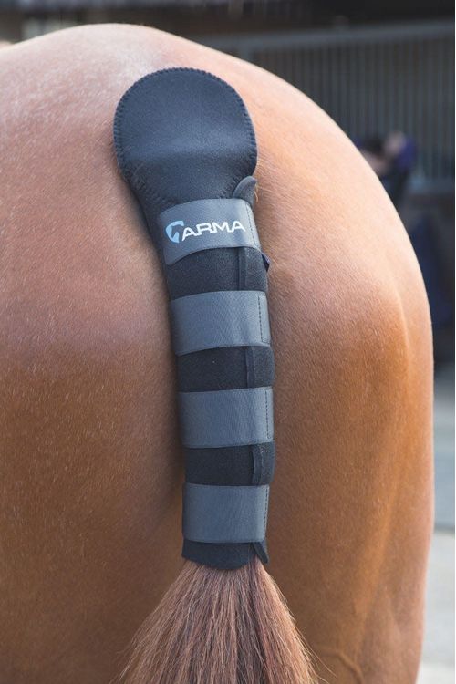 Shires Neoprene Tail Guard - Black