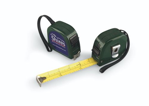 Shires Horse Measuring Tape - Green