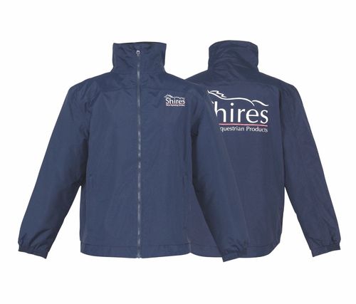 Shires Branded Team Jacket - Navy