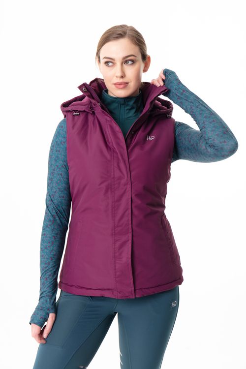 Horseware Equi Eco Technical Gilet - Beetroot Purple