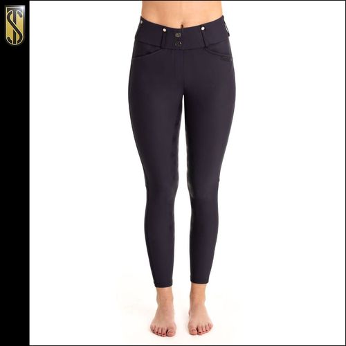 Tredstep Women's Tempo Compression Sport Tights - Blue Ribbon