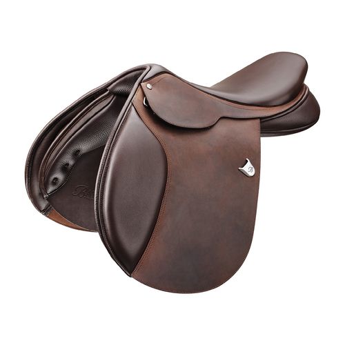 Bates Caprilli Close Contact Heritage Leather Saddle - Classic Brown