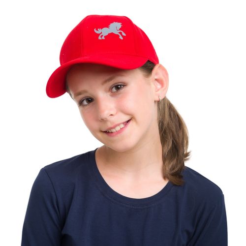 Cavalliera Kids' Pony Baseball Cap - Red