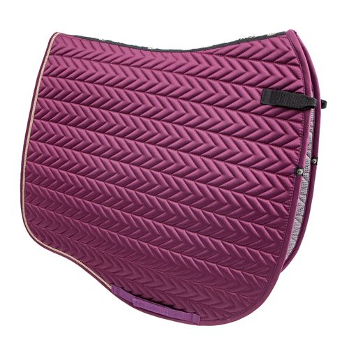 Toklat Tango Chevron Dressage Pad - Aubergine