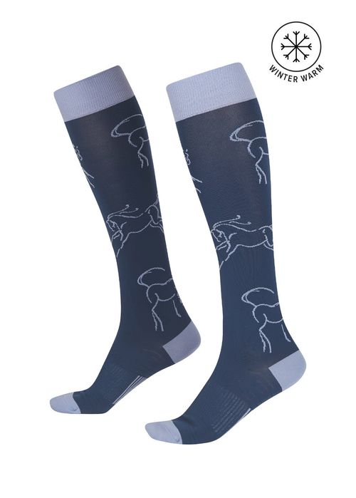 Kerrits Kids' Winter Whinnies Wool Socks - Admiral