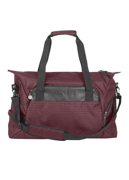 Kerrits EQ Duffle Bag - Burgundy Chevron Bits